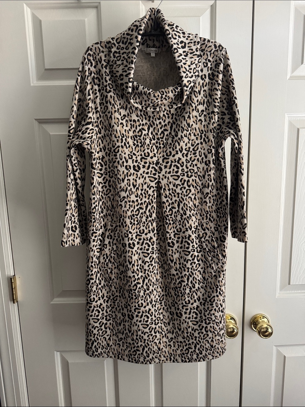 Tyler boe Leopard Print Dress